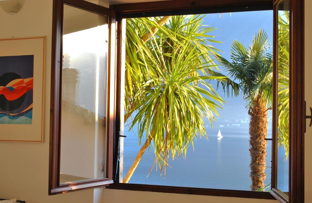 Apartment The Palm With Garden Sala Comacina Esterno foto