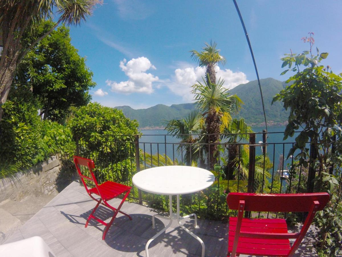 Apartment The Palm With Garden Sala Comacina Esterno foto