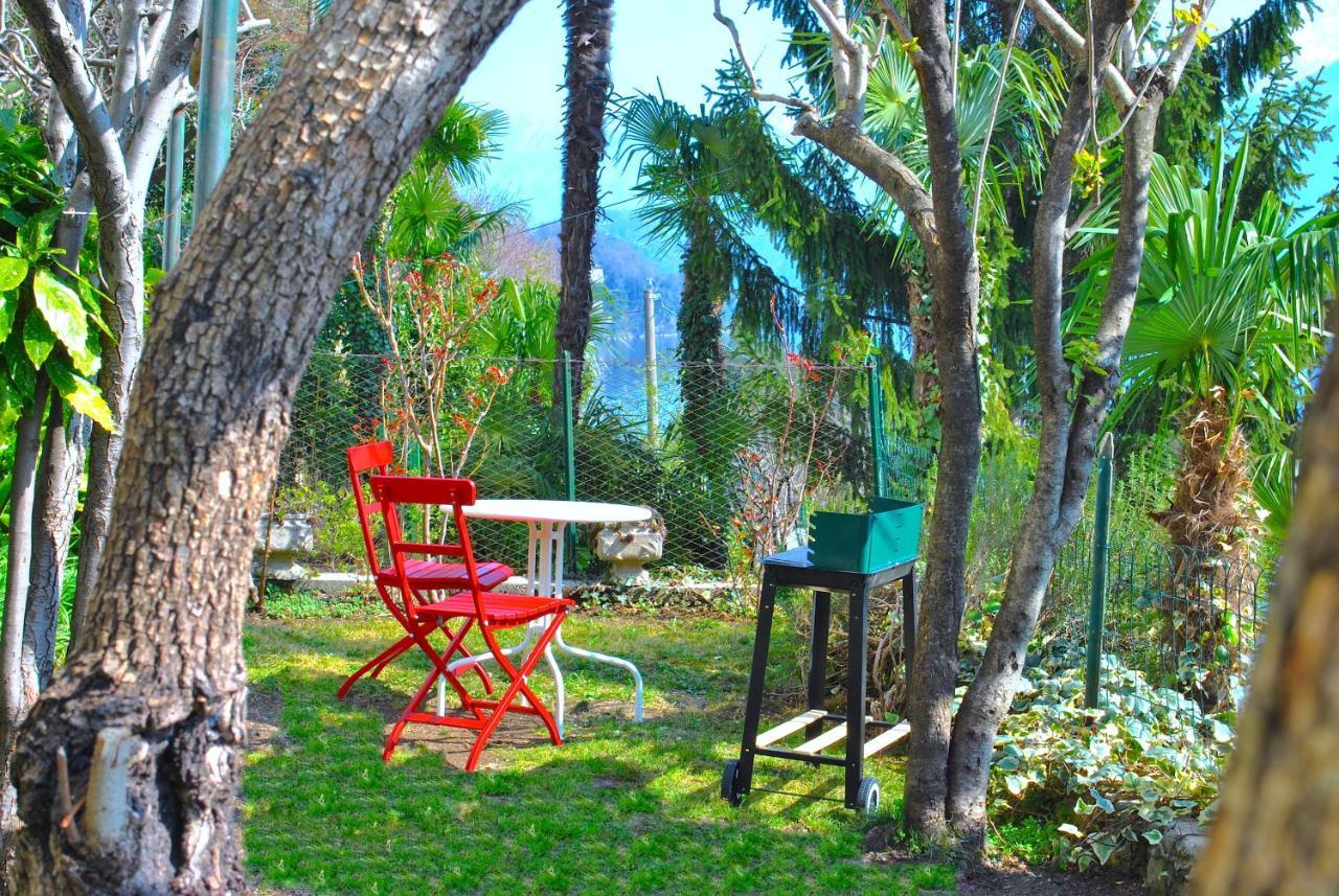 Apartment The Palm With Garden Sala Comacina Esterno foto